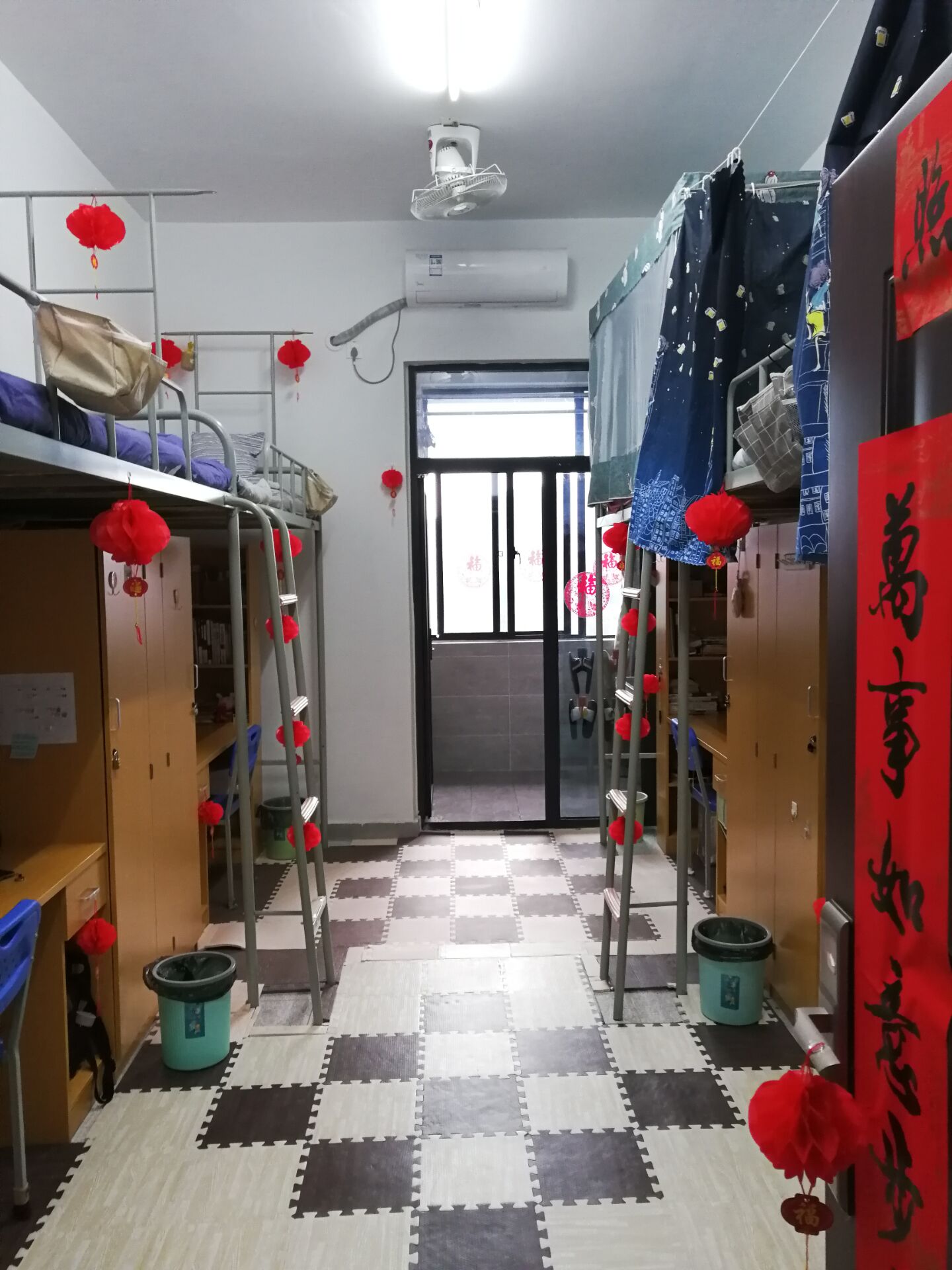勤奋俭朴劳动光荣黄麓师范学校开展期末卫生大检查