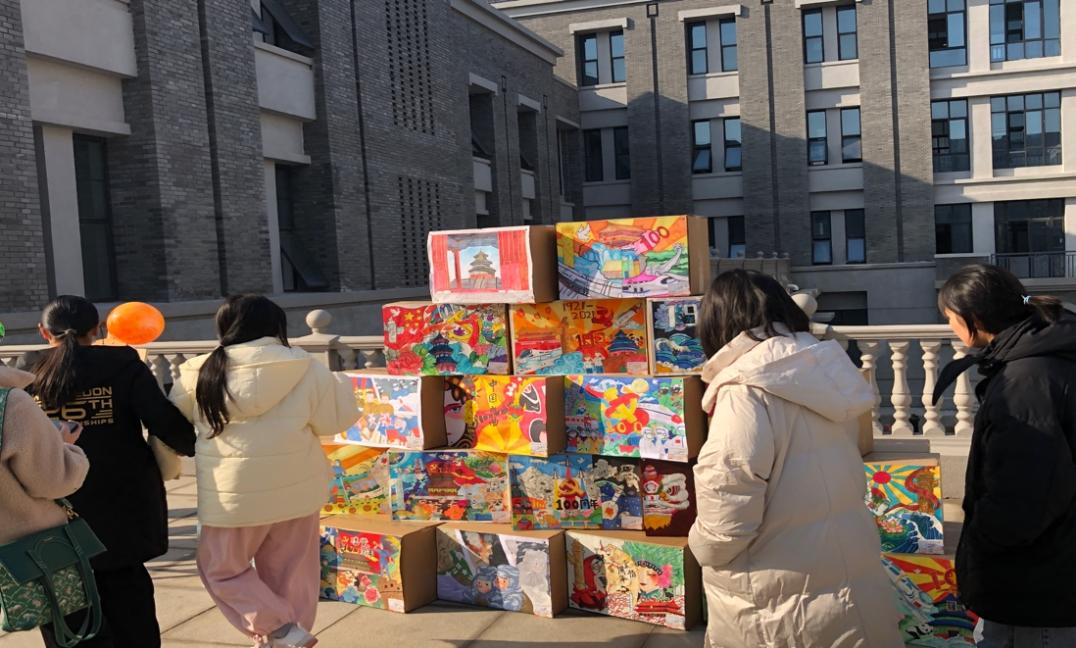 百年礼赞筑梦飞翔黄麓师范学校举办第五届校园书画展